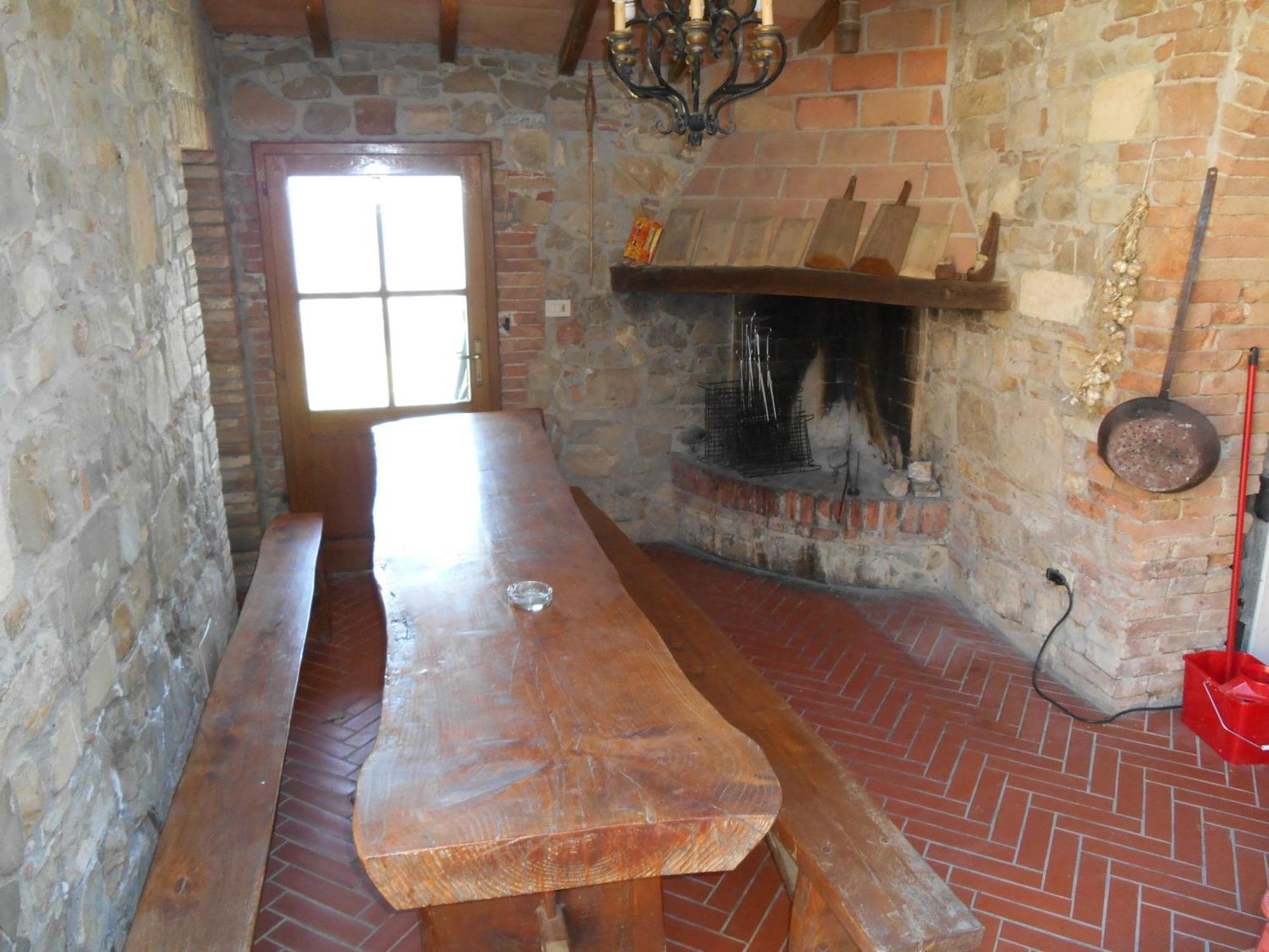 Pensjonat Poggio Al Vento Castiglione dʼOrcia Zewnętrze zdjęcie